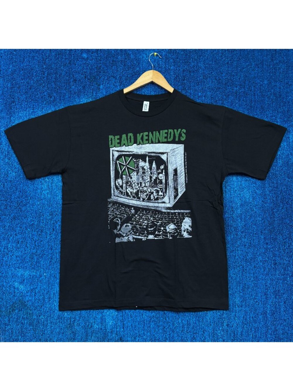 Dead Kennedy No Lessons Punk Black T-Shirt Size Extra Large